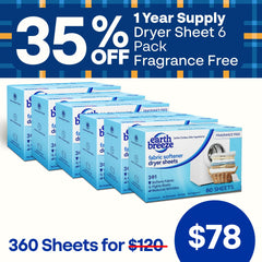 Dryer Sheet 6 Pack Bundle