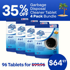 Garbage Disposal Cleaner Tablets - 4 Pack