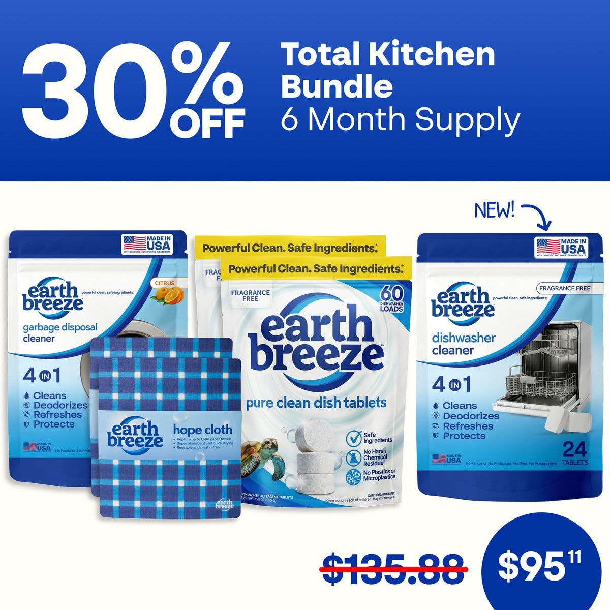 Total Kitchen Bundle 6 Month Supply